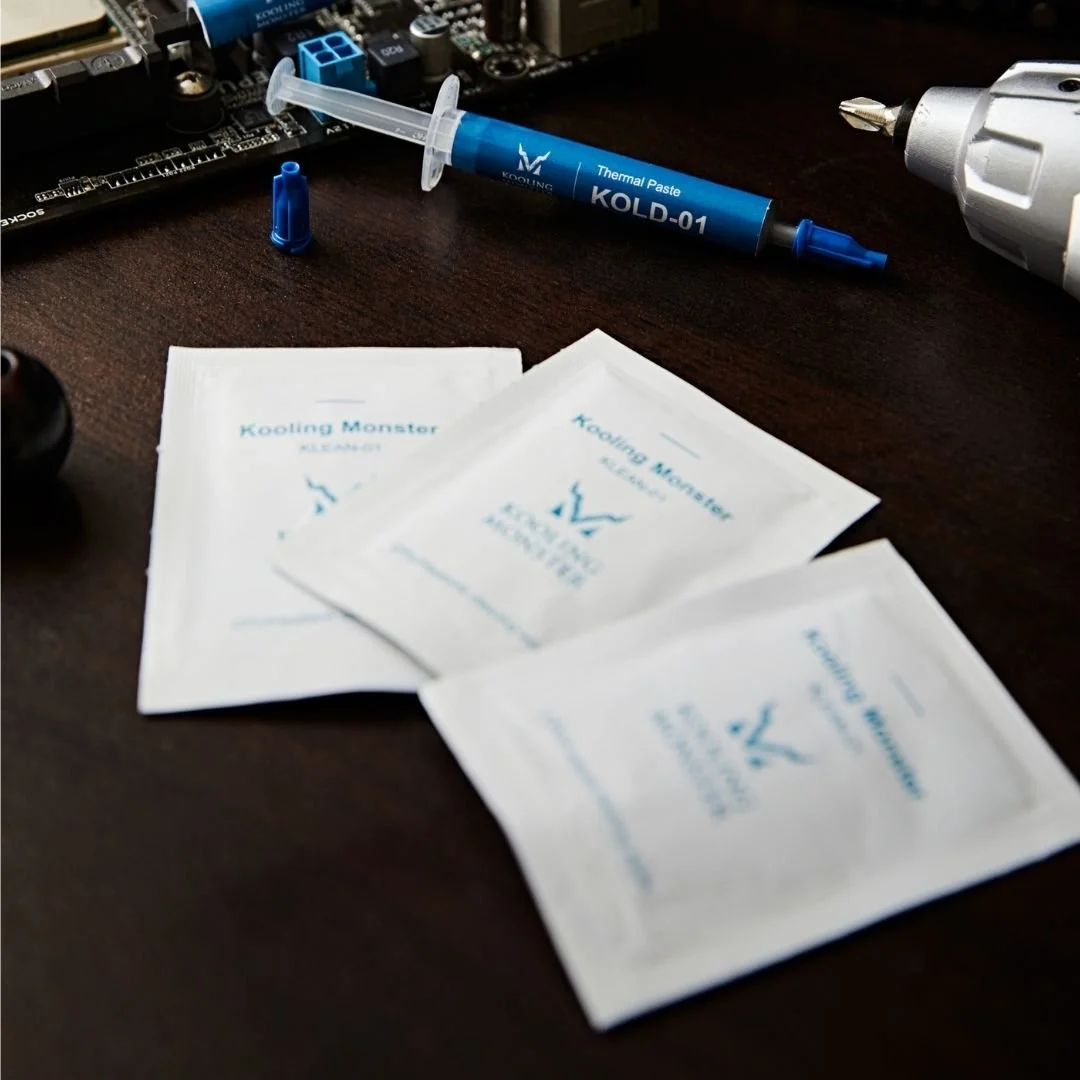 KLEAN-01 in use - product set with KOLD-01